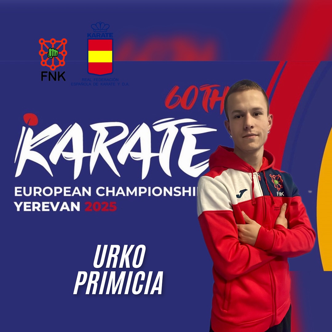 Urko Primicia, seleccionado para el Campeonato de Europa Absoluto 2025